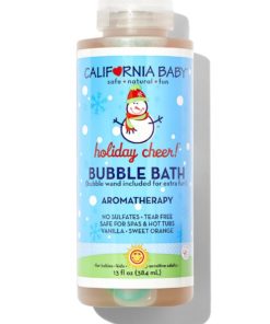 California Baby Bubble Bath Holiday Cheer! Vanilla and Sweet Orange    13 FL OZ-384 ML