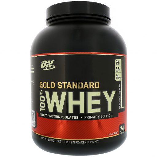 Optimum Nutrition Gold Standard 100% Whey Double Rich ...