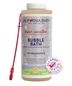 California Baby Super Sensitive  Bubble Bath No Fragrance    13 FL OZ-384 ML