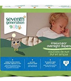 Seventh Generation Baby  Overnight Diapers Stage 6    17 Diapers