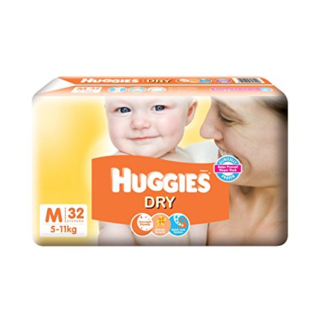HUGGIES DRY DIAPER (MEDIUM)-Hindustan Unilever Ltd