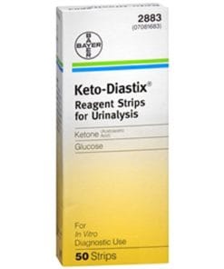 Keto Diastix Reagent Strips