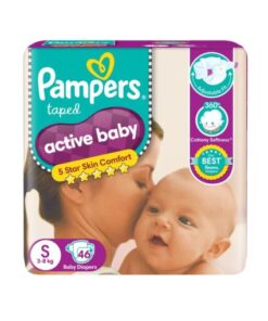 PAMPERS ACTIVE BABY DIAPER SMALL