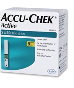 Accu Chek Active Kit 100 strips