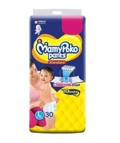 MAMY POKO PANTS DIAPER (LARGE) -Unicharm India