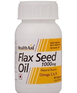Healthaid Flaxseed 1000mg (Omega 3,6,9) Capsule