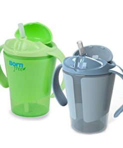 BPA Free Grow with Me 6 OZ Training Straw Cup 2 Count