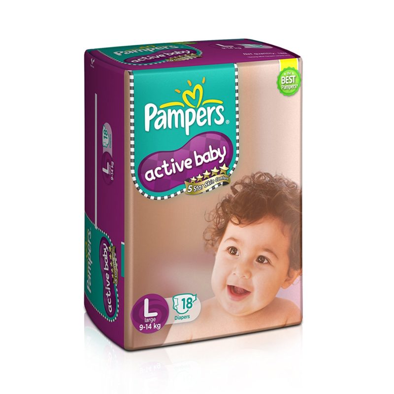 PAMPERS ACTIVE BABY PANTS LARGE>Procter & Gamble Hygiene and Health