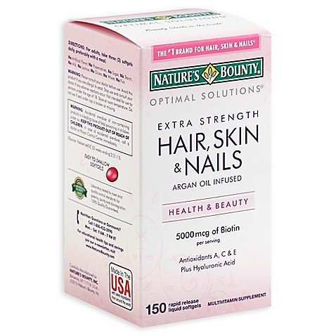 Nature's Bounty Hair, Skin and Nails (with Biotin Caplet)