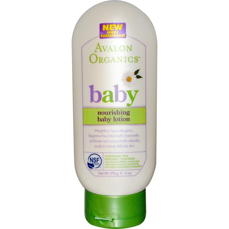 Avalon Organics Nourishing Baby Lotion  6 OZ (170 GM)