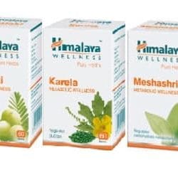 Himalaya Wellness Diabetes Care Combo Pack (Amalaki, Karela & Meshashringi Tablet)