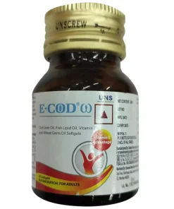 E COD Omega Soft Gelatin Capsule