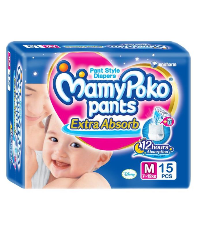 MAMY POKO PANTS DIAPER (MEDIUM)-Unicharm India