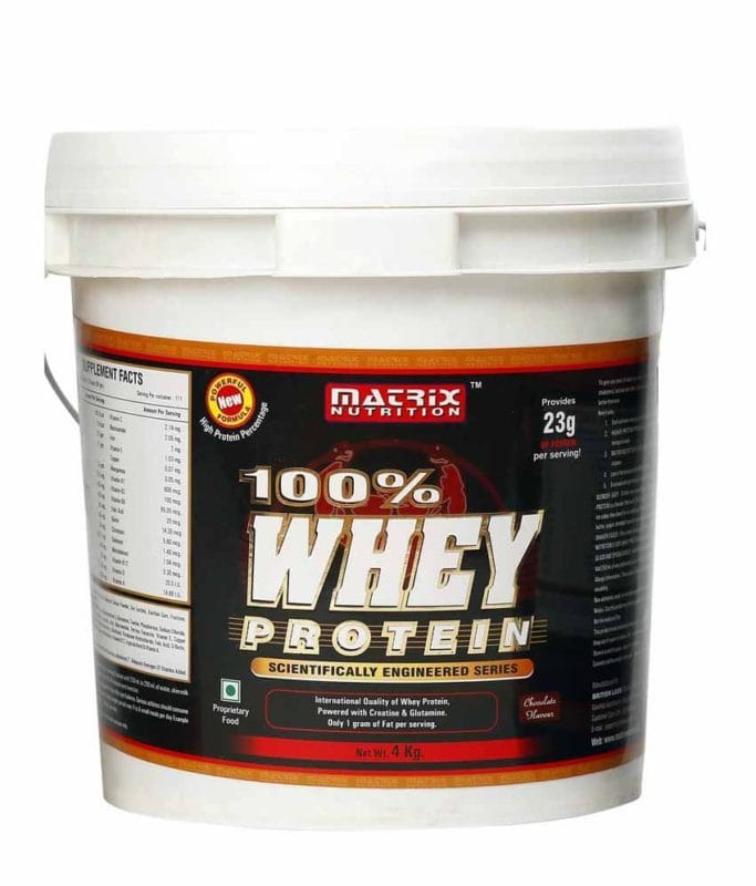 Matrix Nutrition 100% Whey Protein Chocolate