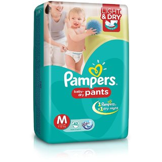 PAMPERS BABY DRY PANTS MEDIUM>Procter & Gamble Hygiene and Health Care Ltd