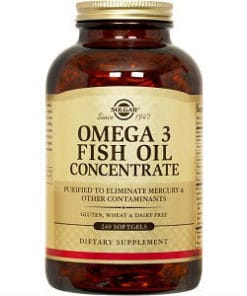 Solgar Omega 3 Fish Oil Concentrate Softgels