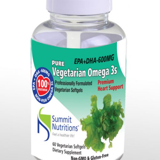 Summit Nutritions Pure Vegetarian Omega 3S Softgel