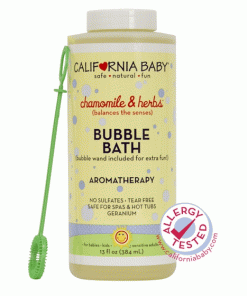 California Baby Bubble Bath Chamomile and Herbs    13 FL OZ(384 ML)