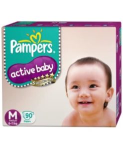PAMPERS ACTIVE BABY DIAPER MEDIUM>Procter & Gamble Hygiene and Health Care Ltd