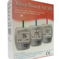 EasyTouch ET 321 Blood Glucose/Cholesterol/Hemoglobin Multi Function Monitoring System