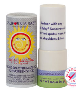 California Baby Broad Spectrum SPF 30 Plus  Sunscreen Stick    0.5 OZ-14 GM