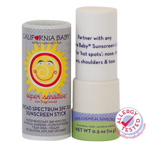 California Baby Broad Spectrum SPF 30 Plus  Sunscreen Stick    0.5 OZ-14 GM