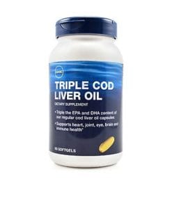 GNC Triple Cod Liver Oil Softgels