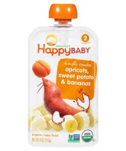 Happy baby organic baby food apricot & sweet potato