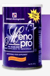 MENO PRO POWDER 100 GM>British Biologicals company’s