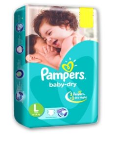 PAMPERS BABY DRY PANTS LARGE>Procter & Gamble Hygiene and Health Care Ltd