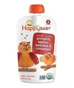 HappyBaby Organic Baby Food Peach