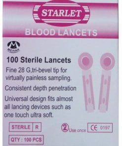 Mehar Starlet Blood Lancets (Round)