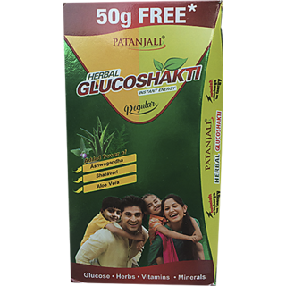 Patanjali Herbal Glucoshakti (200+50) Gm Lime Pack of 2