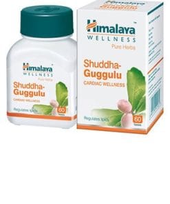 HIMALAYA Wellness Pure Herbs Shuddha Guggulu Cardiac Wellness Tablet