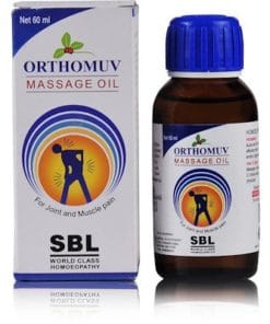 SBL Orthomuv Massage Oil Pack of 2