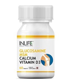 Inlife Glucosamine, Msm with Calcium and Vitamin D3 Tablet