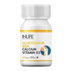 Inlife Glucosamine, Msm with Calcium and Vitamin D3 Tablet