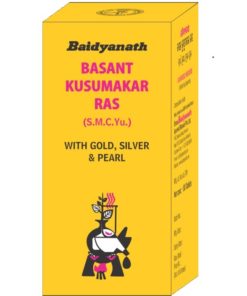 BAIDYANATH Basant Kusumakar Ras with Gold, Silver & Pearl tablets(10)