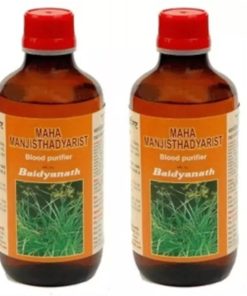 BAIDYANATH Maha Manjishthadyarishta liquid Pack of 2