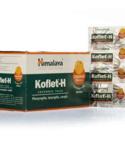 HIMALAYA Koflet-H Lozenges Orange PACK of 6