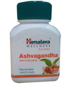 HIMALAYA Wellness Pure Herbs Ashvagandha General Wellness Tablet PACK of 2
