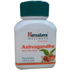 HIMALAYA Wellness Pure Herbs Ashvagandha General Wellness Tablet PACK of 2
