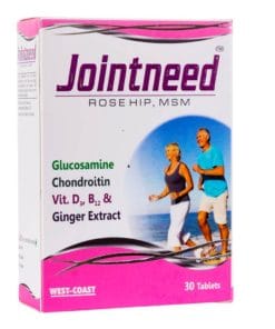 West Coast Jointneed Rose Hip & Msm Tablet