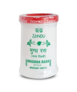 ZANDU Mugdha Rasa Parad Tablet