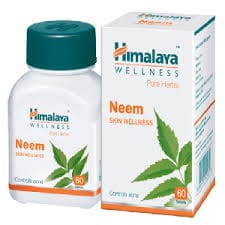 HIMALAYA Wellness Pure Herbs Neem Skin Wellness Tablet PACK of 3