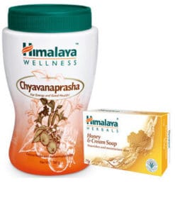 HIMALAYA Wellness Winter Care Combo of Chyavanaprasha (1 kg) and Footcare Cream