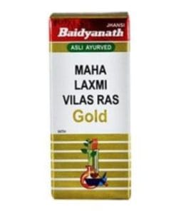 BAIDYANATH Mahalaxmi Vilas Ras with Gold tablet