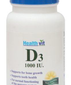 HealthVit Vitamin D3 1000IU Tablet (Pack OF 2) Tablet