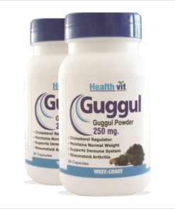HealthVit Guggul 250mg Capsule Pack of 2