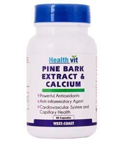 HealthVit Pine Bark Extract & Calcium Capsule